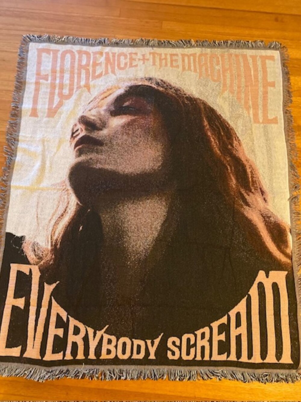 Florence + The Machine VIP Everybody Scream Blanket Throw (50"x60")